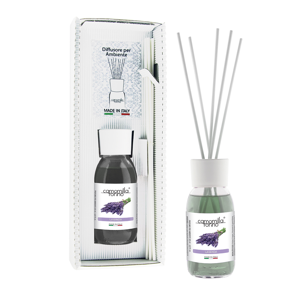 DIFF CANN. BIANCO 125ML: LAVANDA