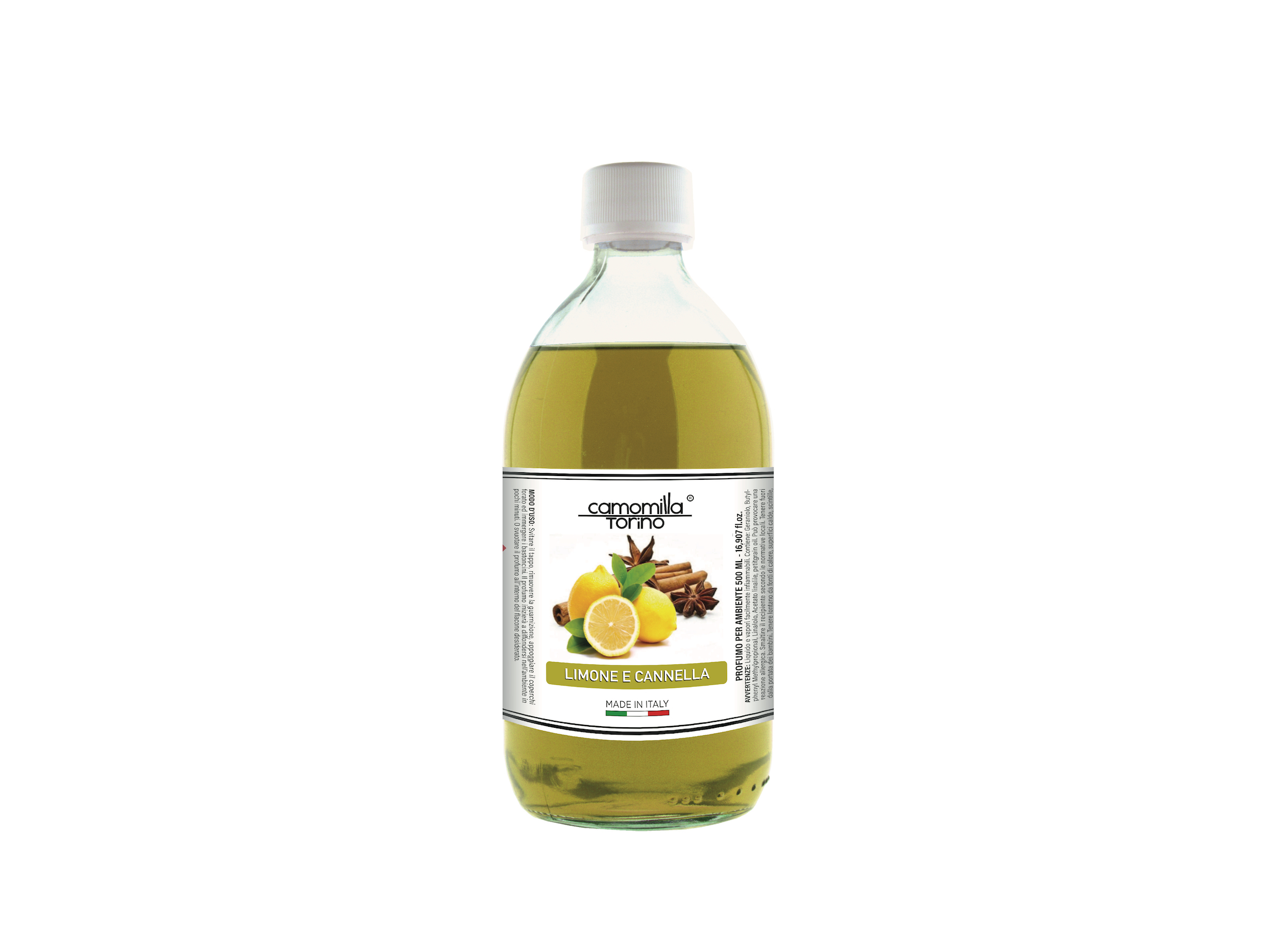 RIC. DIFF PLAST. 500ML: LIMONE/CANNELLA