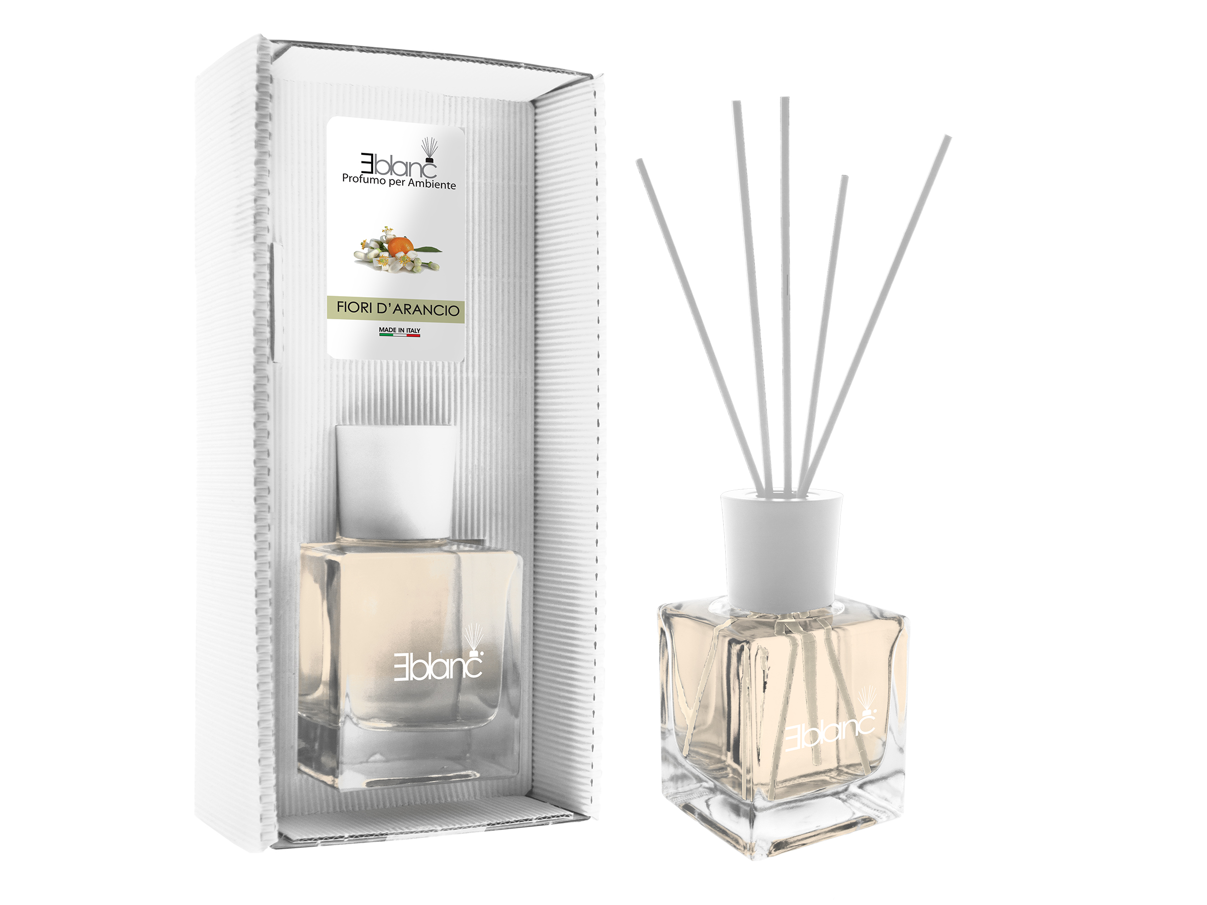 DIFF CUBO 200ML EBLANC: FIORI D'ARANCIO