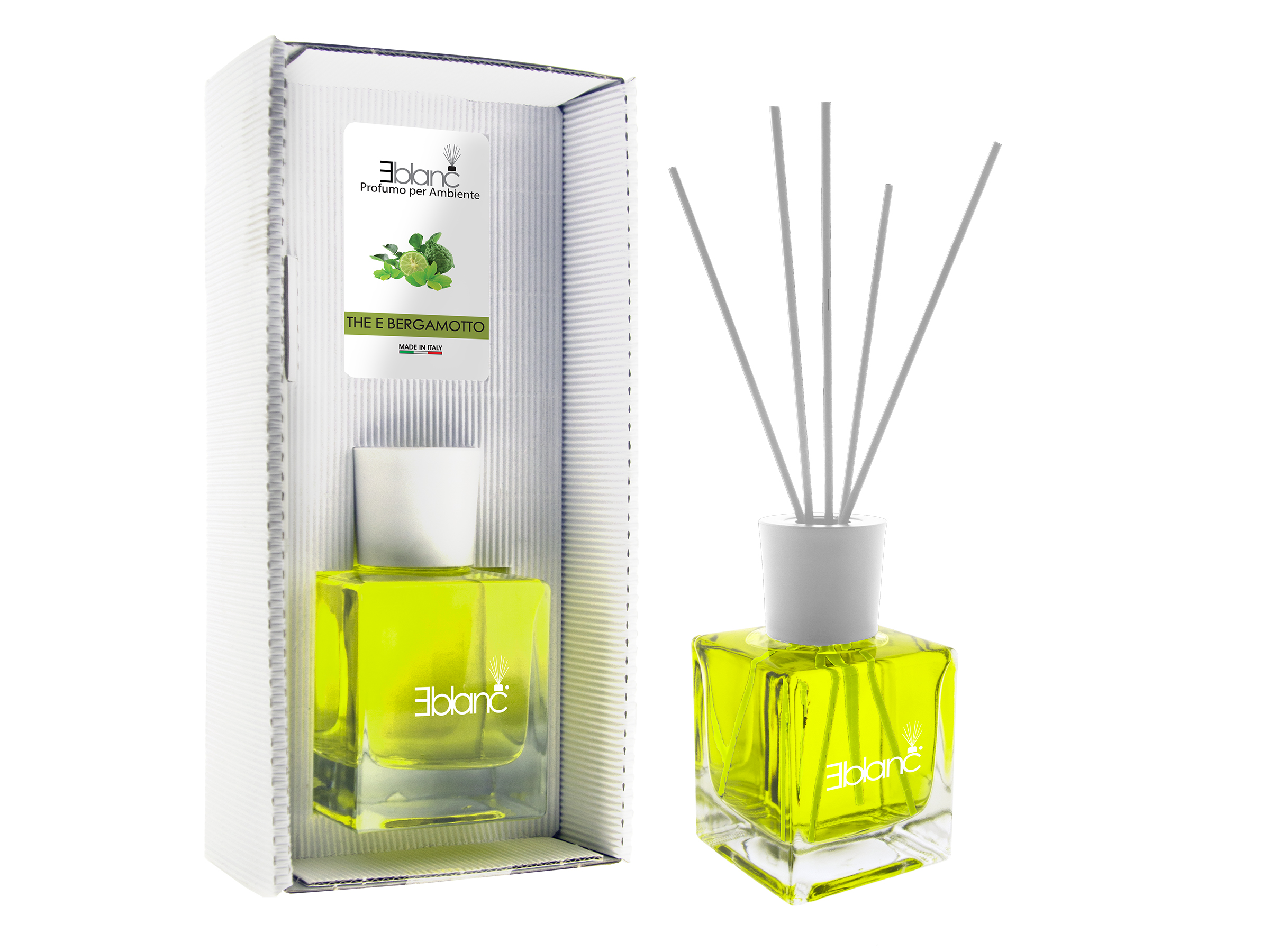 DIFF CUBO 200ML EBLANC: THE E BERGAMOTTO