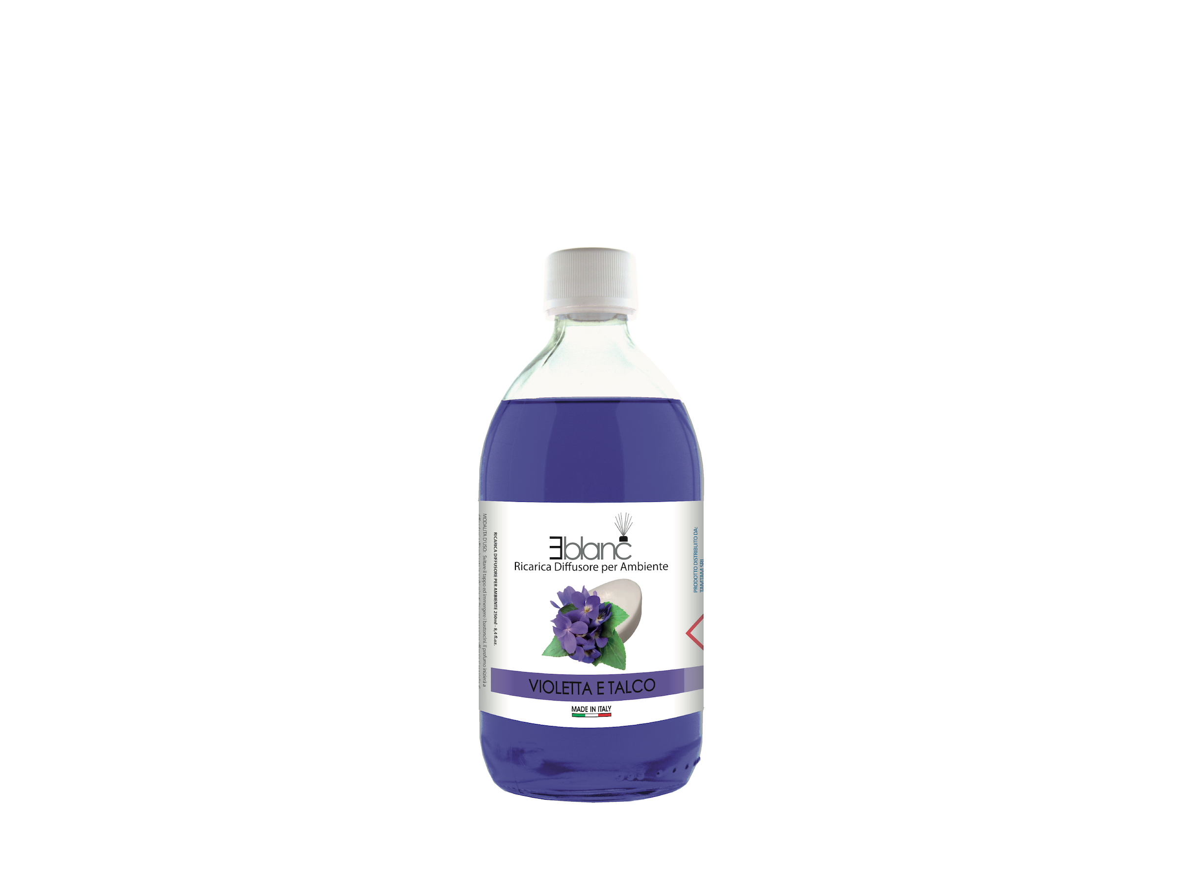 RIC. DIFF 250ML PLAST EBLANC: VIOLETTA E TALCO