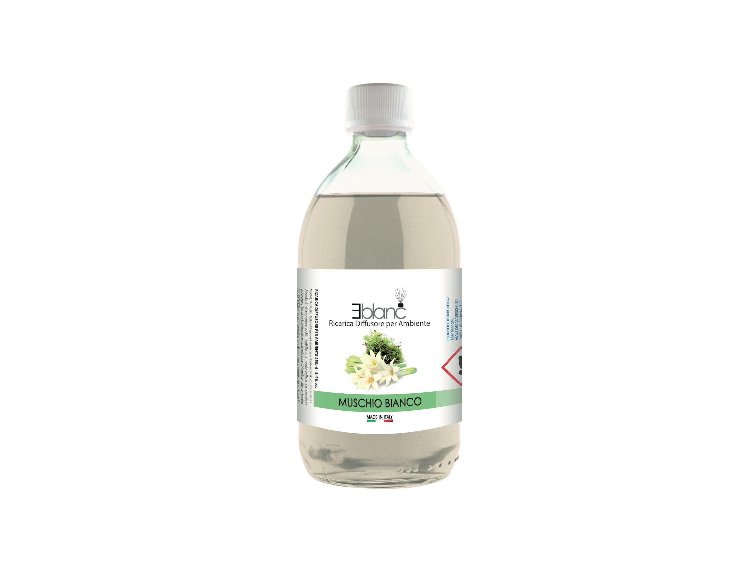 RIC. DIFF 500ML PLAST EBLANC: MUSCHIO BIANCO