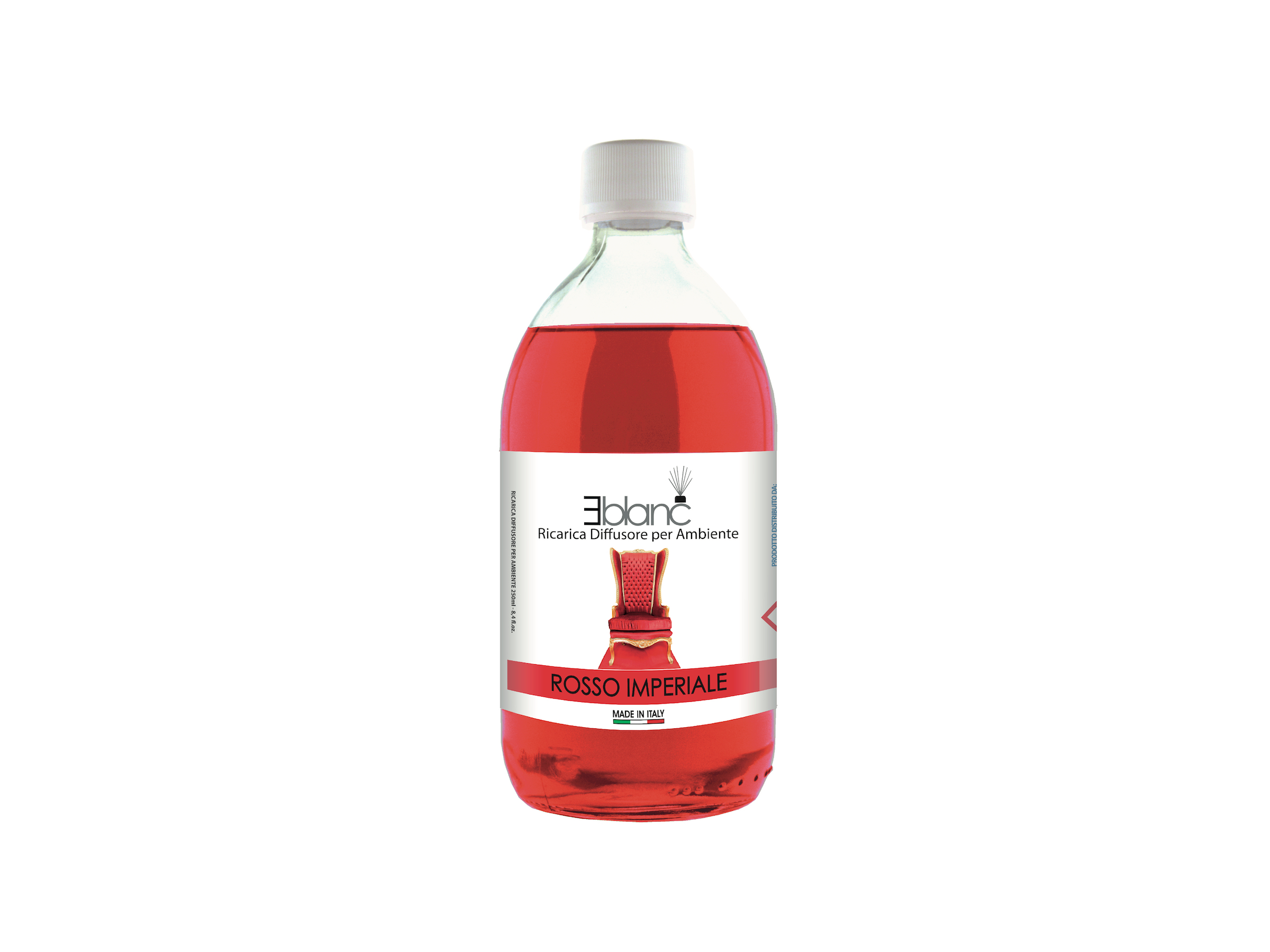 RIC. DIFF 500ML PLAST EBLANC: ROSSO IMPERIALE