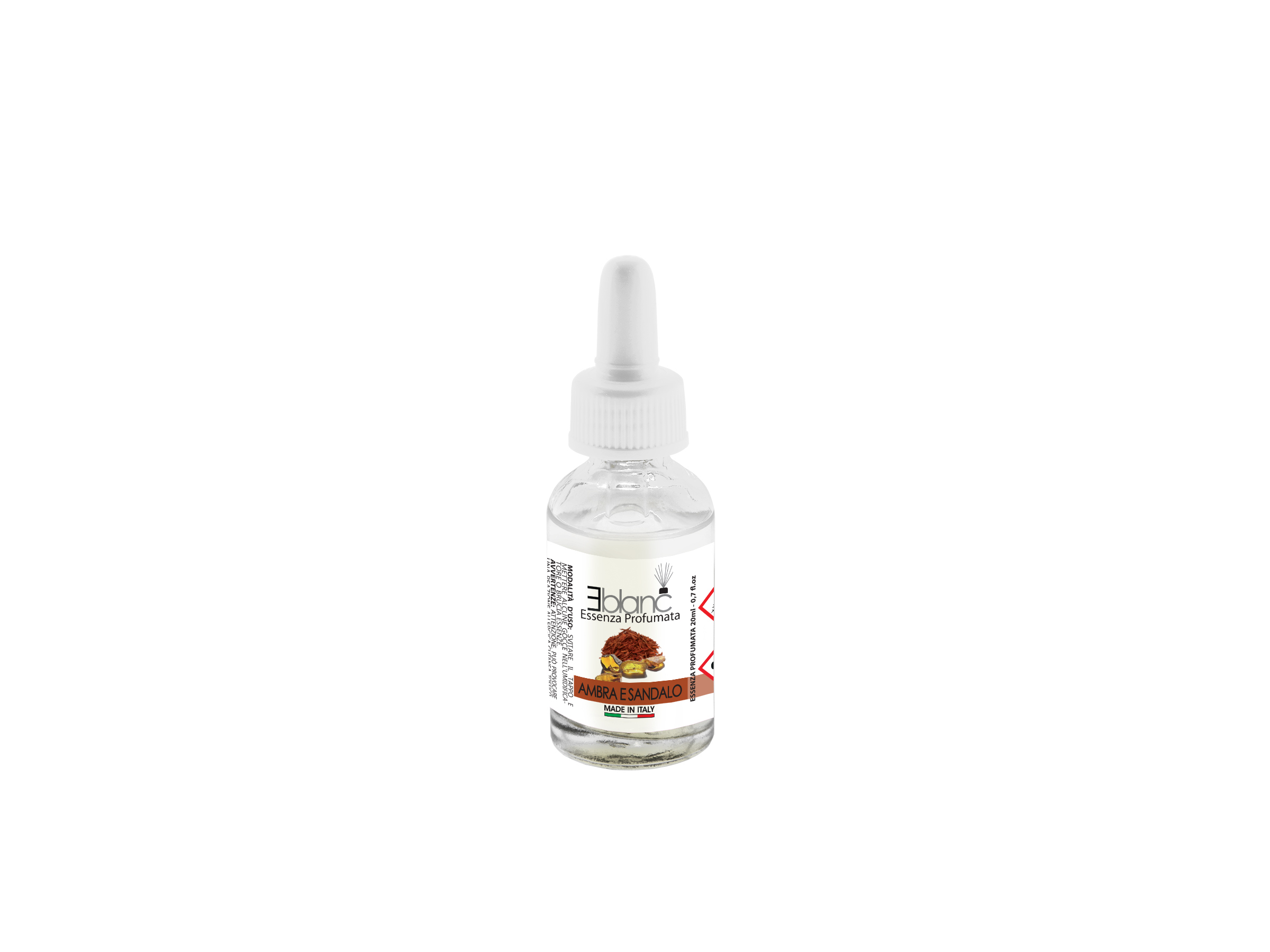 ESSENZE 20ML EBLANC: AMBRA E SANDALO