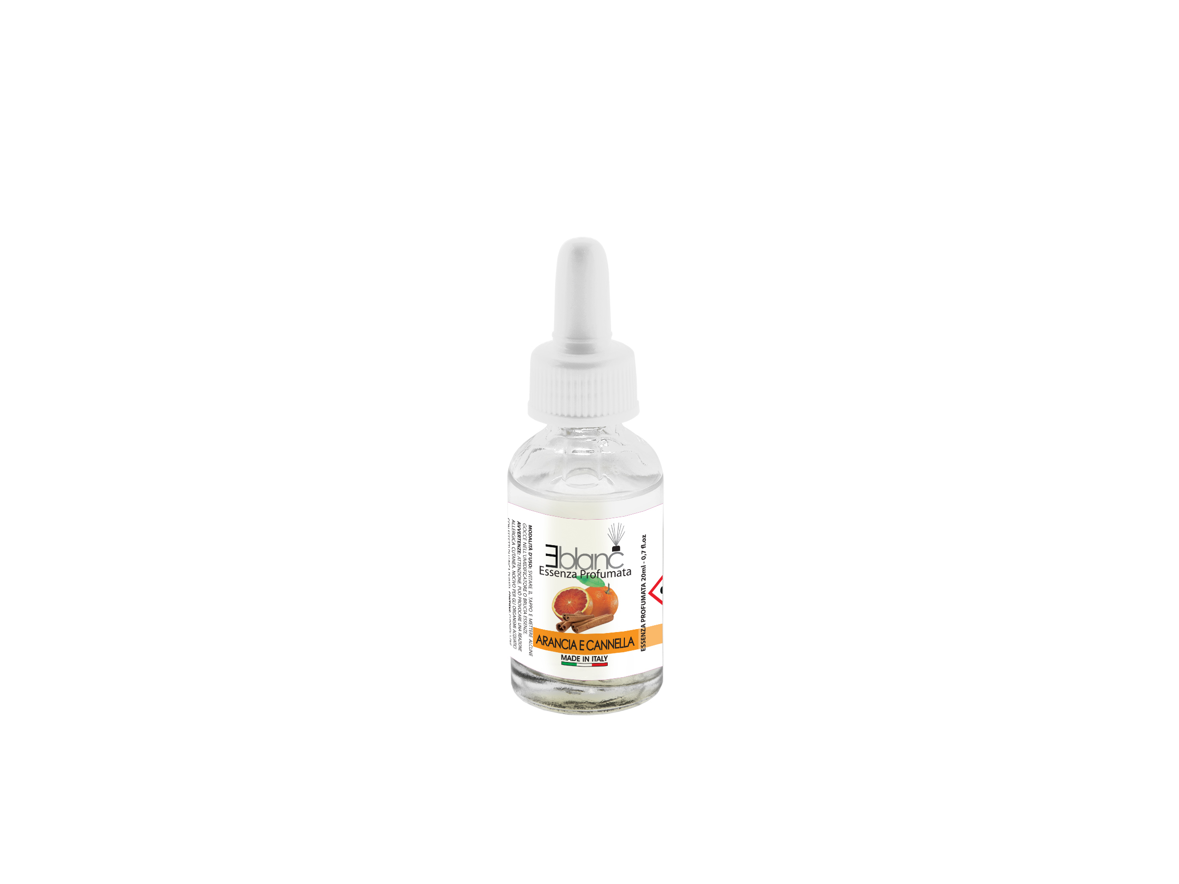 ESSENZE 20ML EBLANC: ARANCIA E CANNELLA