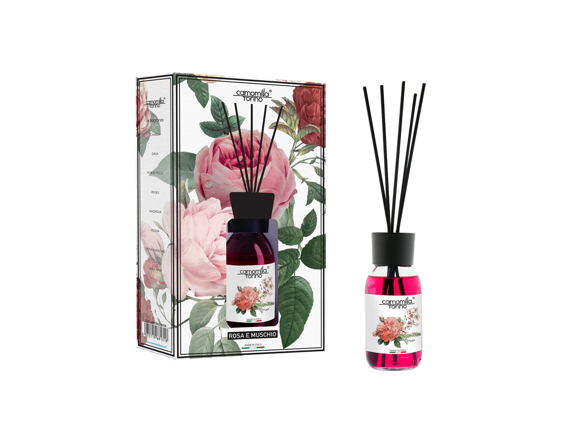 DIFF 125ML L. FLOREALE CAM: ROSA E MUSCHIO