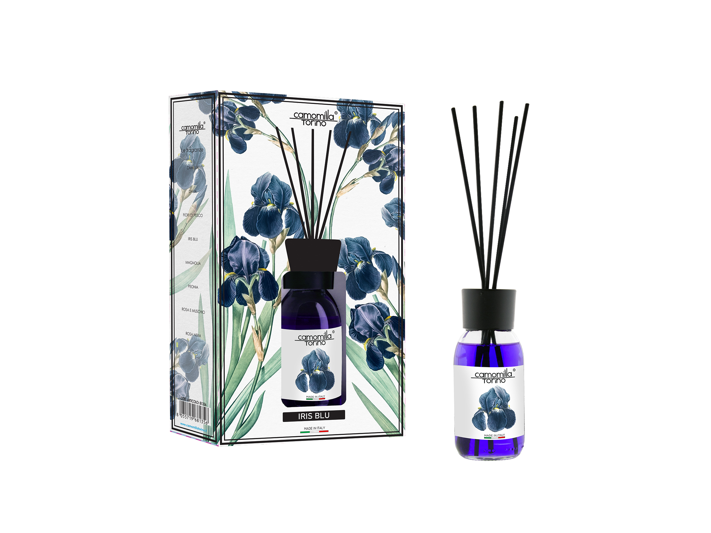 DIFF 125ML L. FLOREALE CAM: IRIS BLU