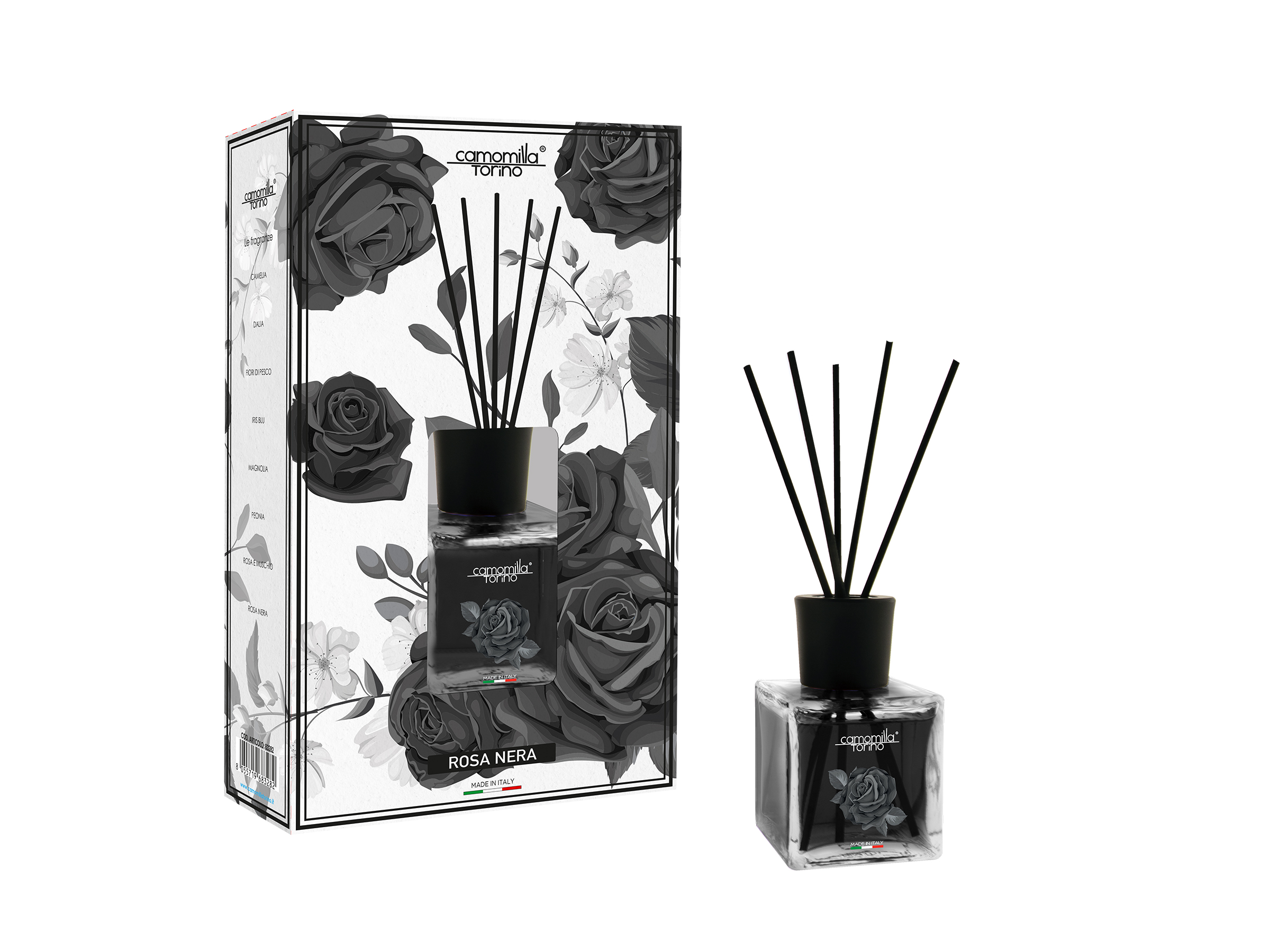 DIFF CUBO 100ML L. FLOREALE: ROSA NERA